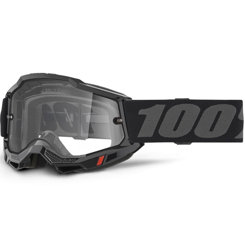 Lunettes de motocross 100% Accuri 2 Enduro avec plexiglas transparent