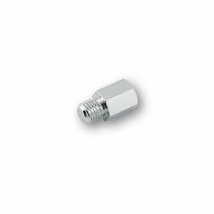 Adaptateur pour rétroviseur Highsider Smart de filetage à droite M8 à filetage à droite M10, chromé
