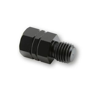Adaptateur pour rétroviseur Highsider Smart du filetage gauche M10 au filetage droit M10 noir
