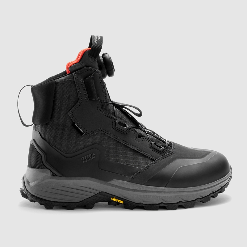 Bottes moto Rebelhorn Defender noir