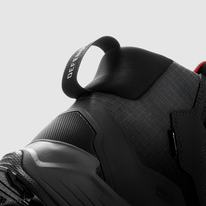 Bottes moto Rebelhorn Defender noir
