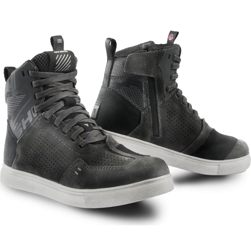 Bottes moto femme Shima Rebel 2.0 Vent 2.0 grises