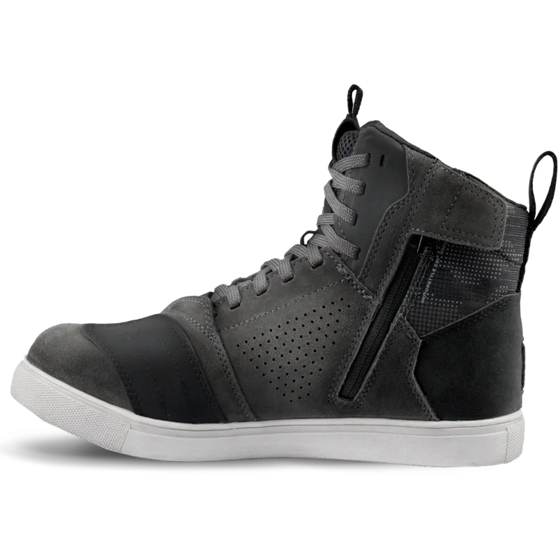Bottes moto femme Shima Rebel 2.0 Vent 2.0 grises
