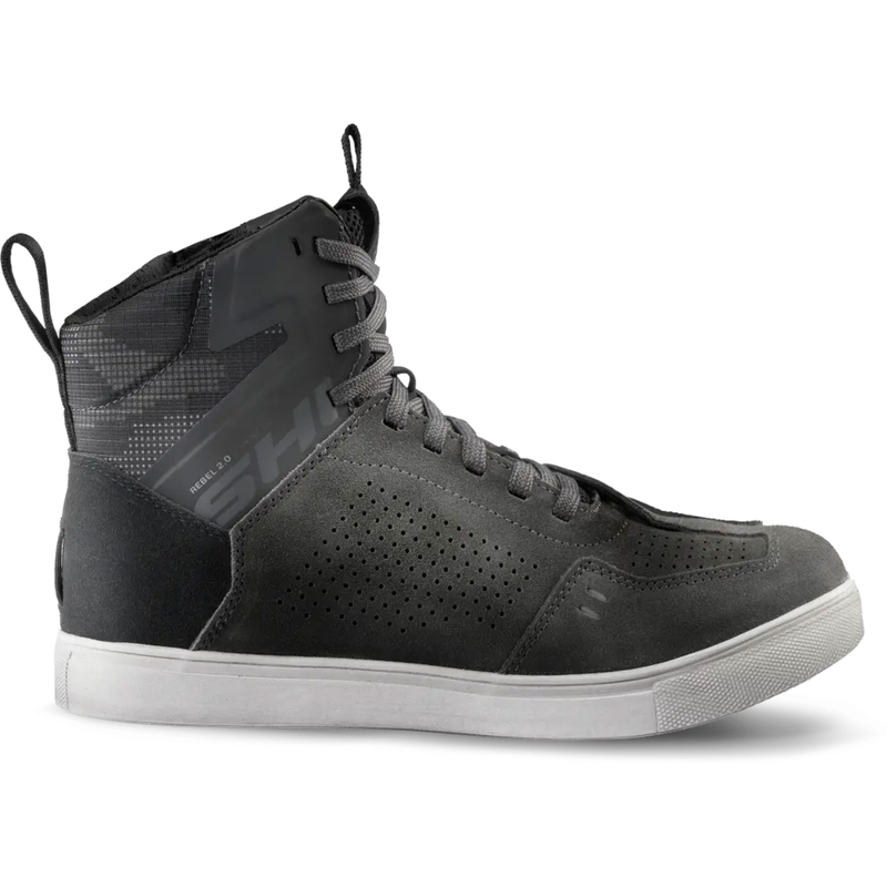 Bottes moto femme Shima Rebel 2.0 Vent 2.0 grises