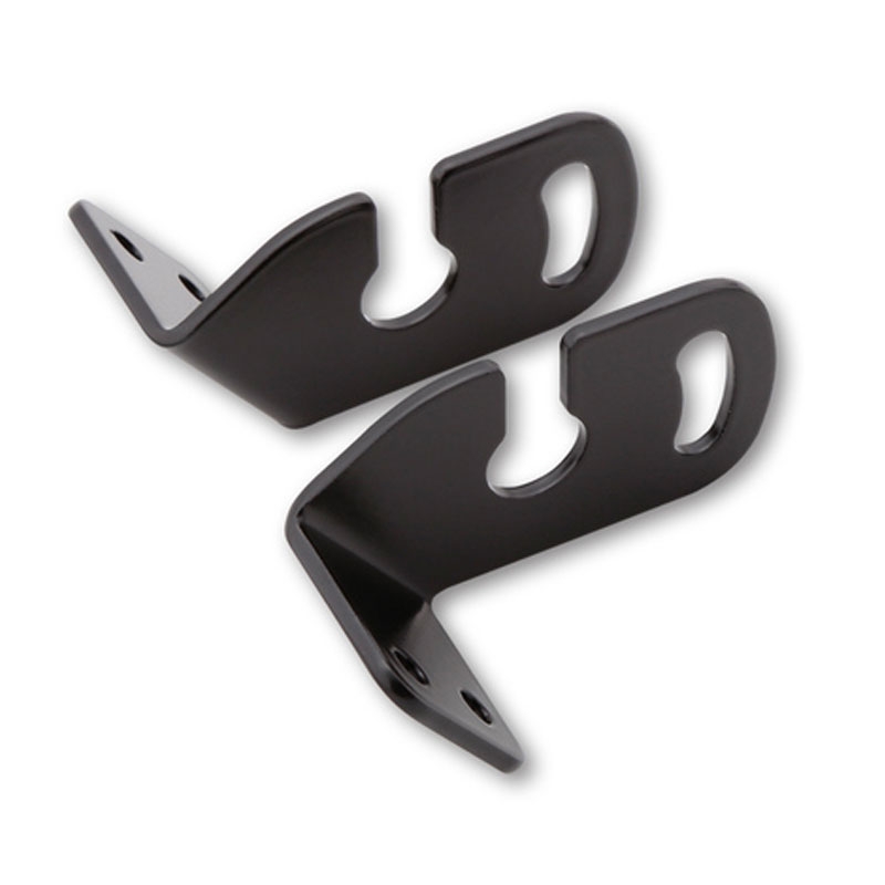 Support de clignotants Highsider Pro d'origine pour plaque d'immatriculation de moto Aprilia/BMW/Triumph/Yamaha, noir