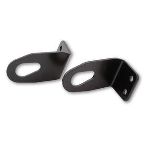 Support de clignotants d&#39;origine Highsider Pro pour plaque d&#39;immatriculation moto Ducati, noir