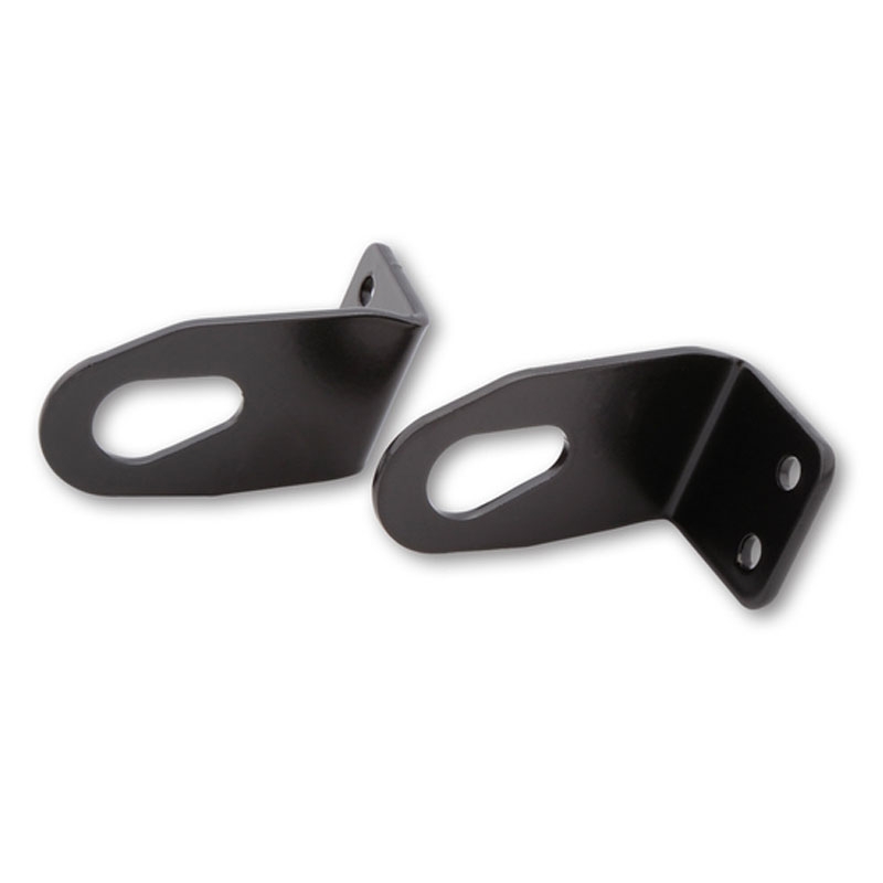 Support de clignotants d'origine Highsider Pro pour plaque d'immatriculation moto Ducati, noir