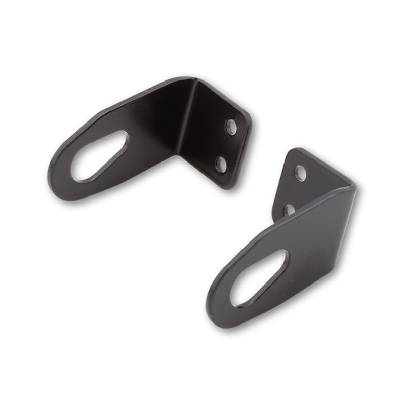 Support de clignotants d'origine Highsider Pro pour plaque d'immatriculation moto Ducati, noir