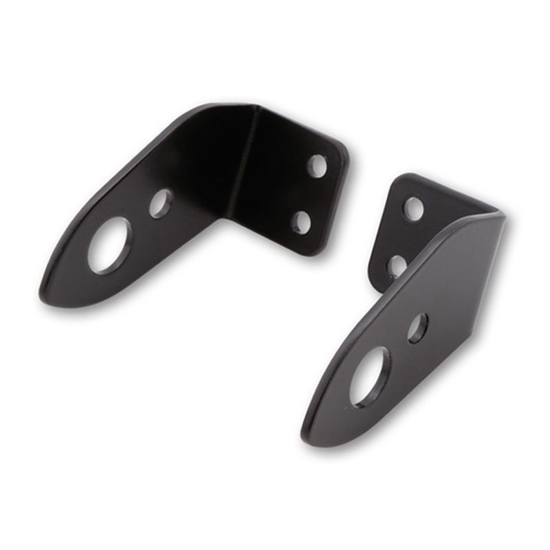 Support de clignotant d'origine Highsider Pro pour plaque d'immatriculation de moto Honda, noir