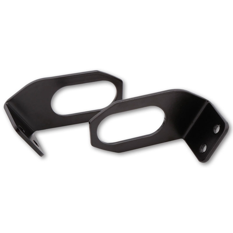 Support de clignotant d'origine Highsider Pro pour plaque d'immatriculation de moto Suzuki, noir