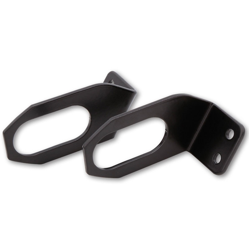 Support de clignotant d'origine Highsider Pro pour plaque d'immatriculation de moto Suzuki, noir