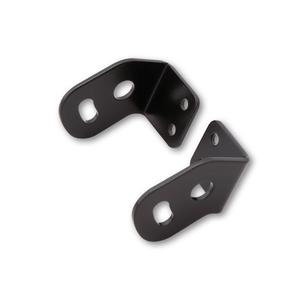 Support de clignotants Highsider Pro d&#39;origine pour plaque d&#39;immatriculation moto Triumph 15, noir