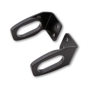 Support de clignotant LED d&#39;origine Highsider Pro pour plaque d&#39;immatriculation moto Honda, noir