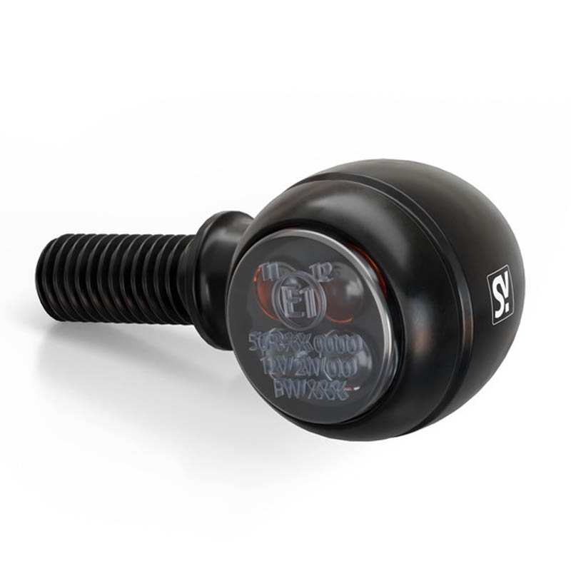 Clignotants moto Highsider Smart Circula-S LED 3 en 1 noir
