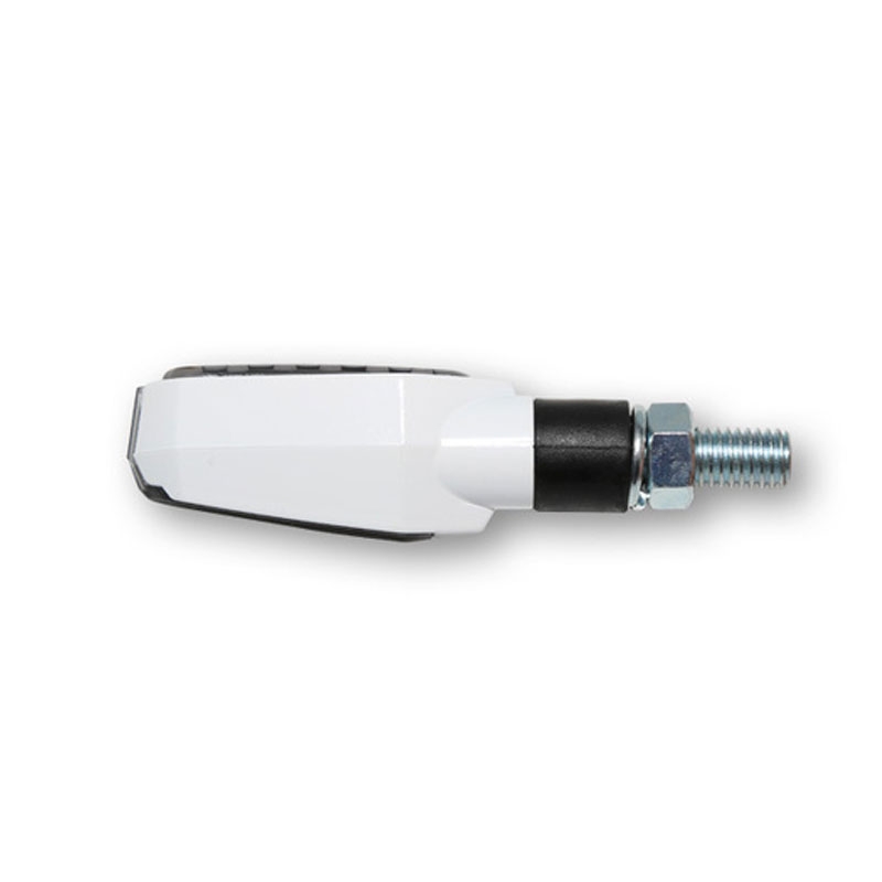 Clignotants LED moto Highsider Smart Multiface blancs