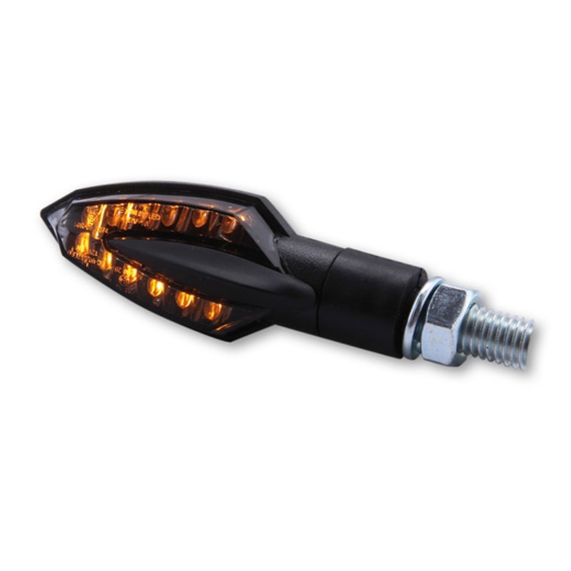 Clignotants moto Highsider Smart Vinci LED noir