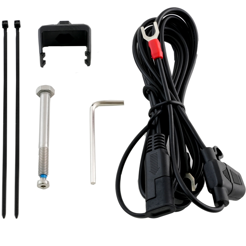 Module de charge avec chargement sans fil pour support MotoZem noir