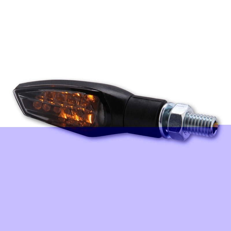 Clignotants moto Highsider Smart Nova LED noir