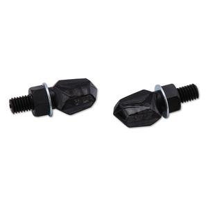 Clignotants LED moto Highsider Smart Tiny noirs