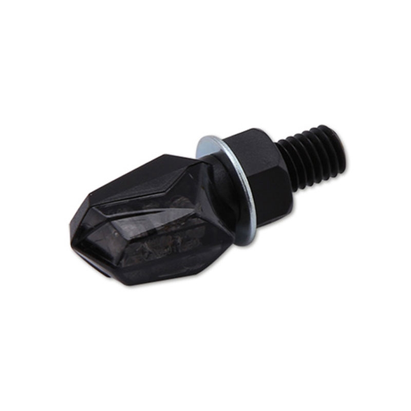 Clignotants LED moto Highsider Smart Tiny noirs