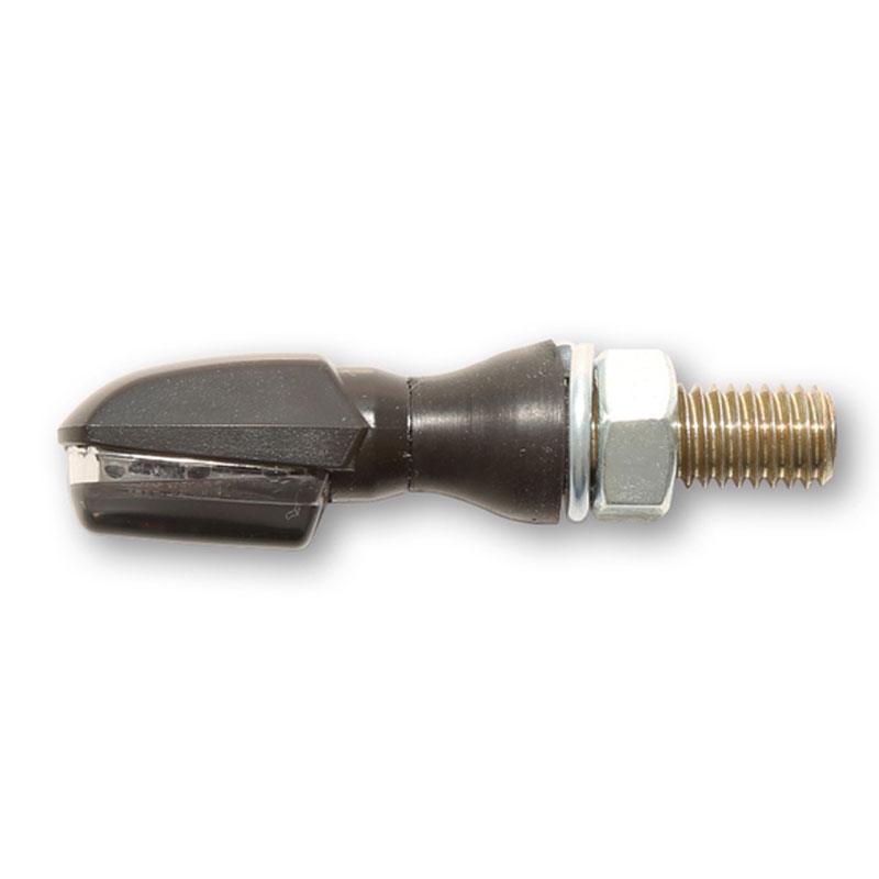 Clignotants moto Highsider Smart SPARK LED noir avec verre fumé