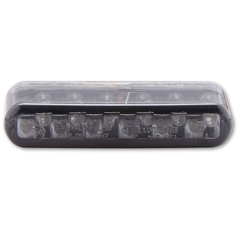 Clignotants moto Highsider Smart Shorty LED gris fumé