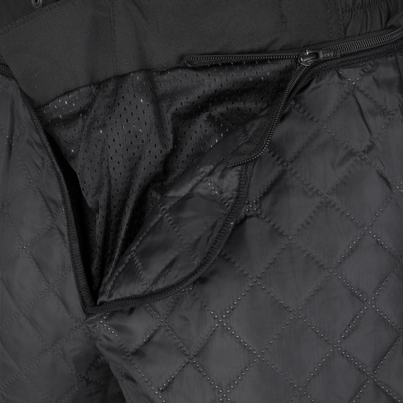 Pantalon moto court RSA EXO 2 pour femme, noir