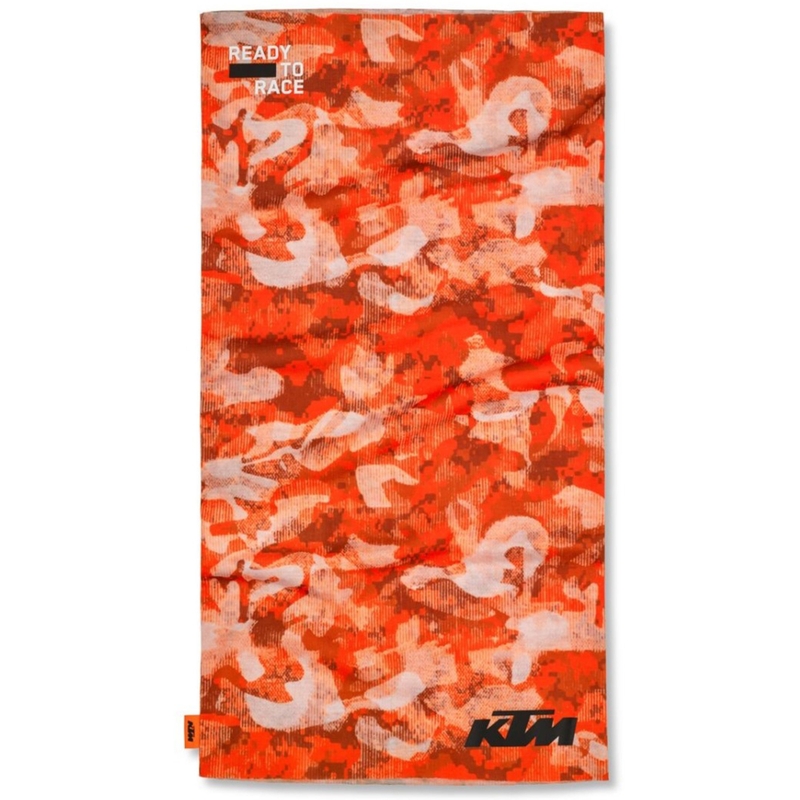 Écharpe multifonctionnelle KTM Camo Allrounder camouflage orange
