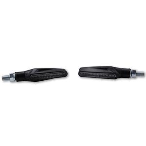 Clignotants LED moto Highsider Smart Stix noirs