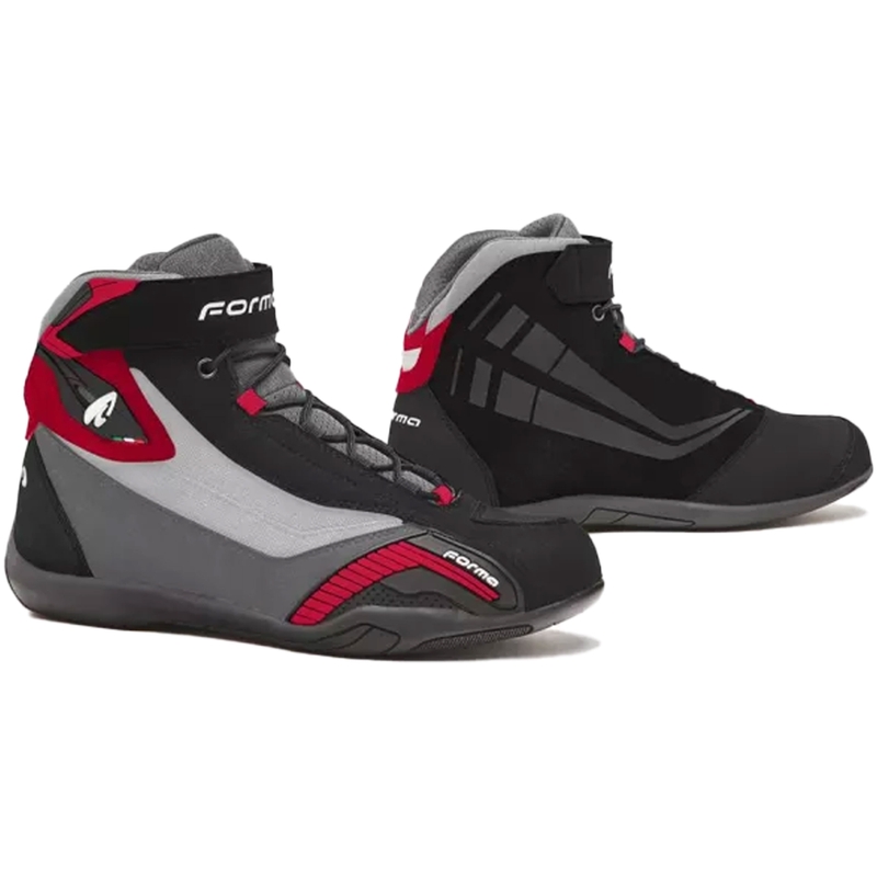 Bottes moto Forma Genesis noir-gris-bordeaux