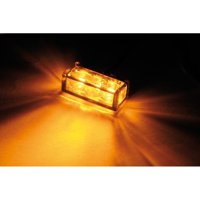 Clignotants moto Highsider Smart Cube-H LED noir