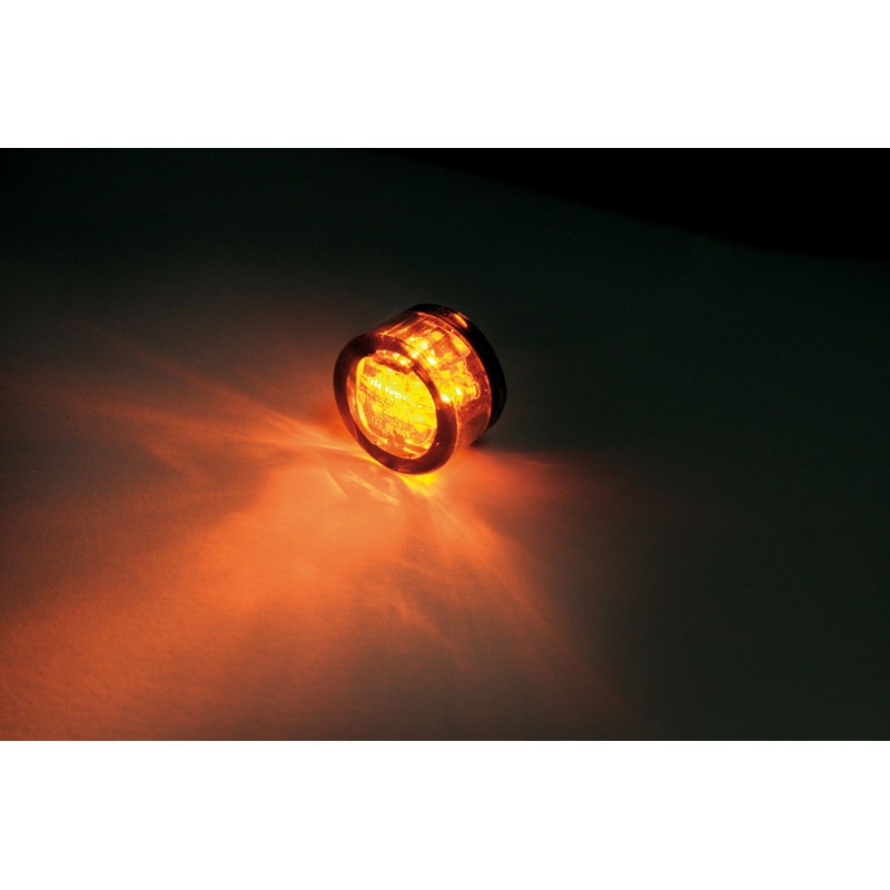 Clignotants LED moto Highsider Smart Micro Pin noirs