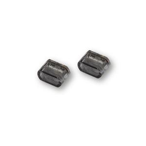 Clignotants moto Highsider Smart Module 2 LED gris fumé