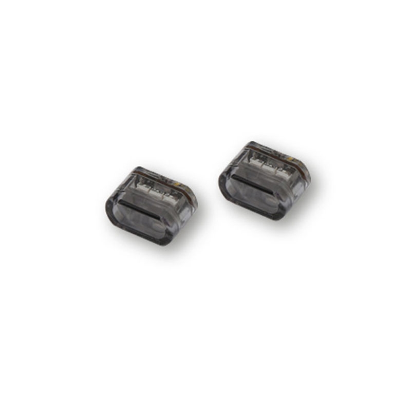 Clignotants moto Highsider Smart Module 2 LED gris fumé