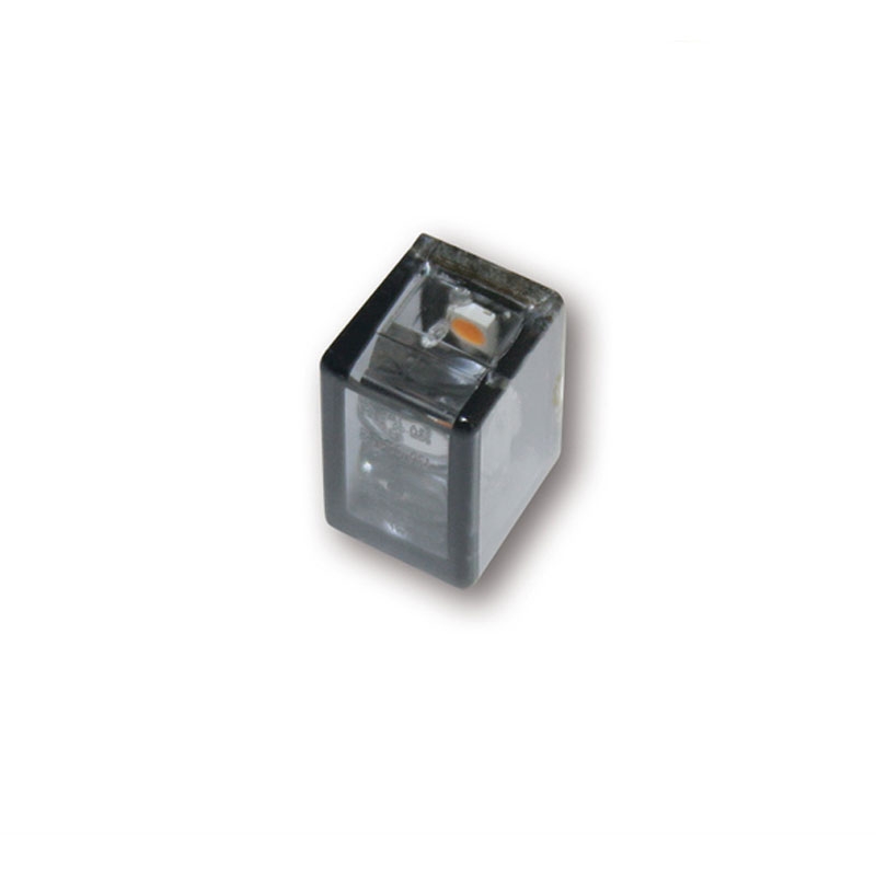Clignotants moto Highsider Smart Micro Cube-V LED gris fumé
