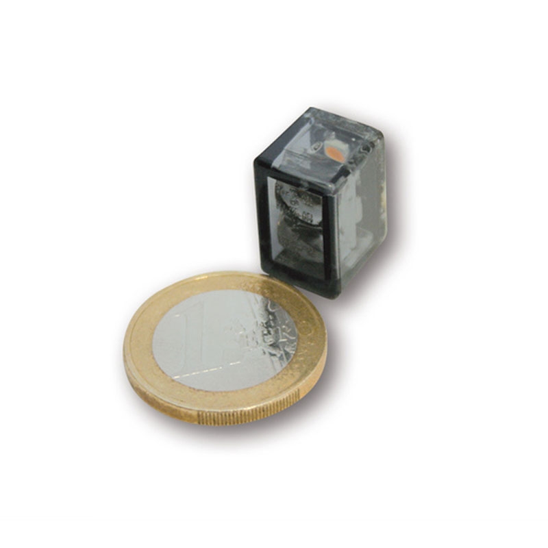 Clignotants moto Highsider Smart Micro Cube-V LED gris fumé
