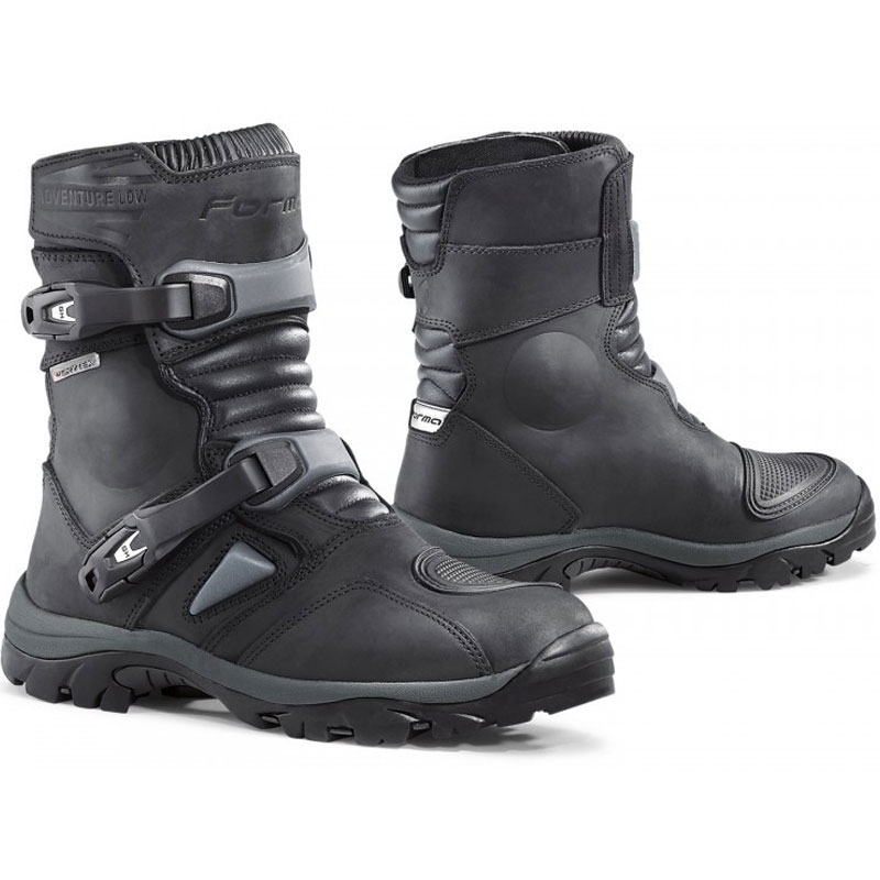 Bottes de moto Forma Adventure Low WP noires