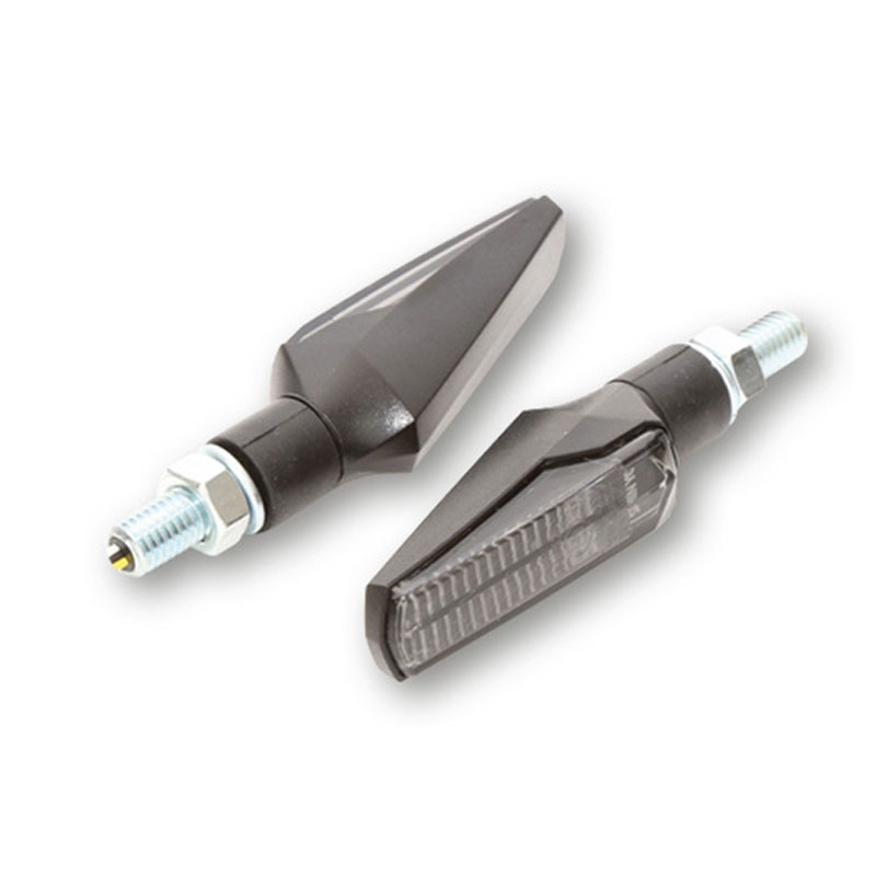 Clignotants moto Highsider Smart Fineline LED noir