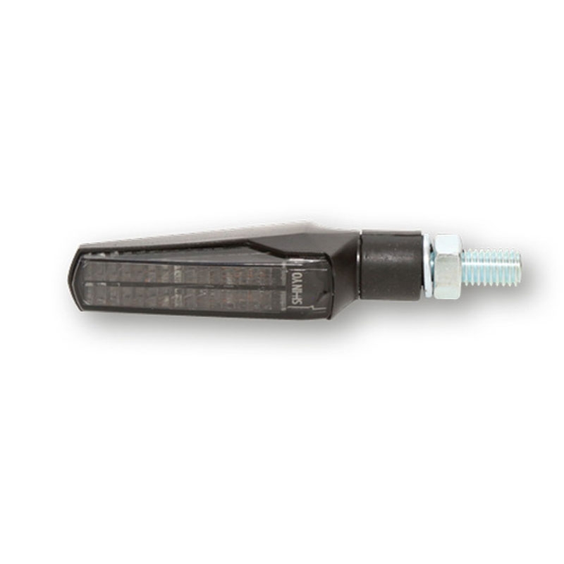 Clignotants moto Highsider Smart Fineline LED noir