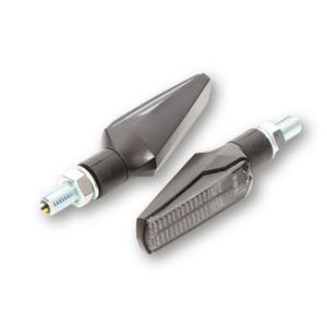 Clignotants moto Highsider Smart Fineline LED 2en1 noir