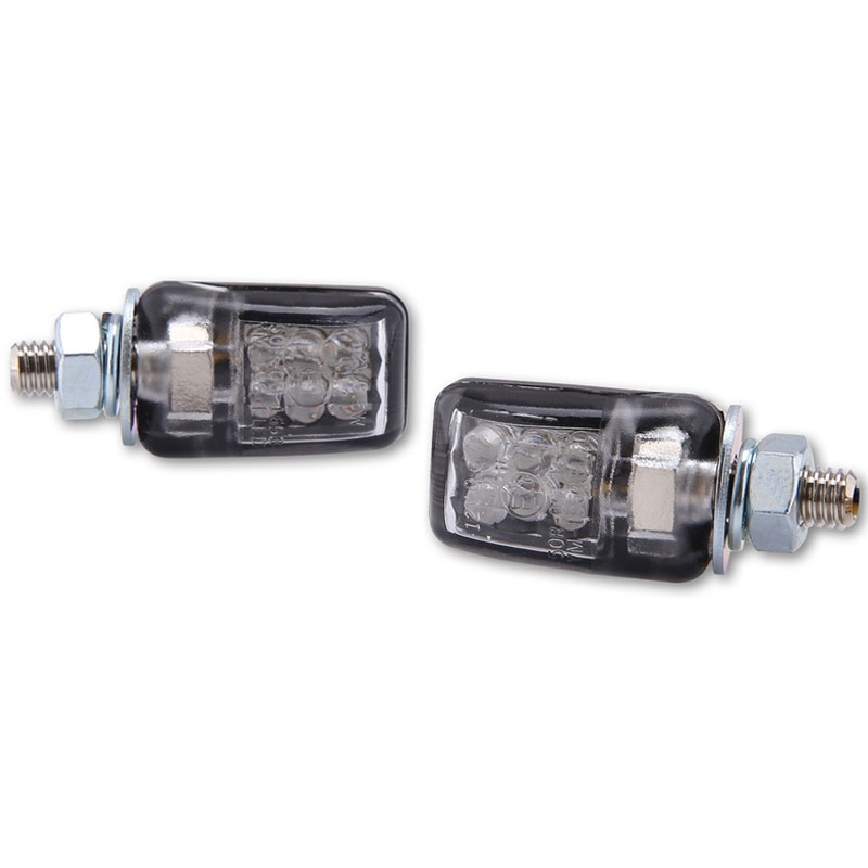 Clignotants moto Highsider Smart Picco LED noir