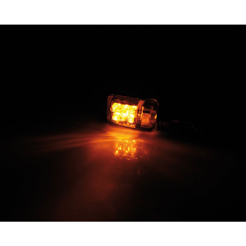 Clignotants moto Highsider Smart Picco LED noir