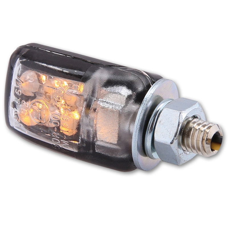 Clignotants moto Highsider Smart Picco LED noir