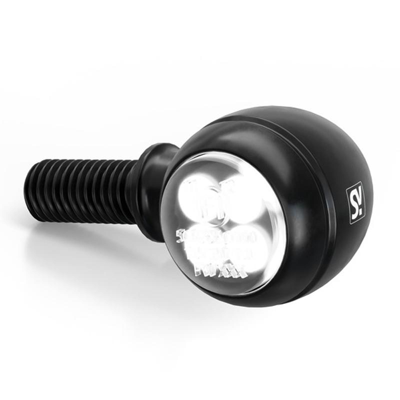 Clignotants moto Highsider Smart Circula-S LED 2en1 noir