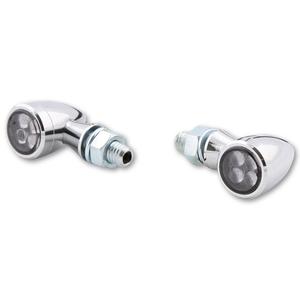Clignotants moto Highsider Smart Sixteen Bullet LED chromé
