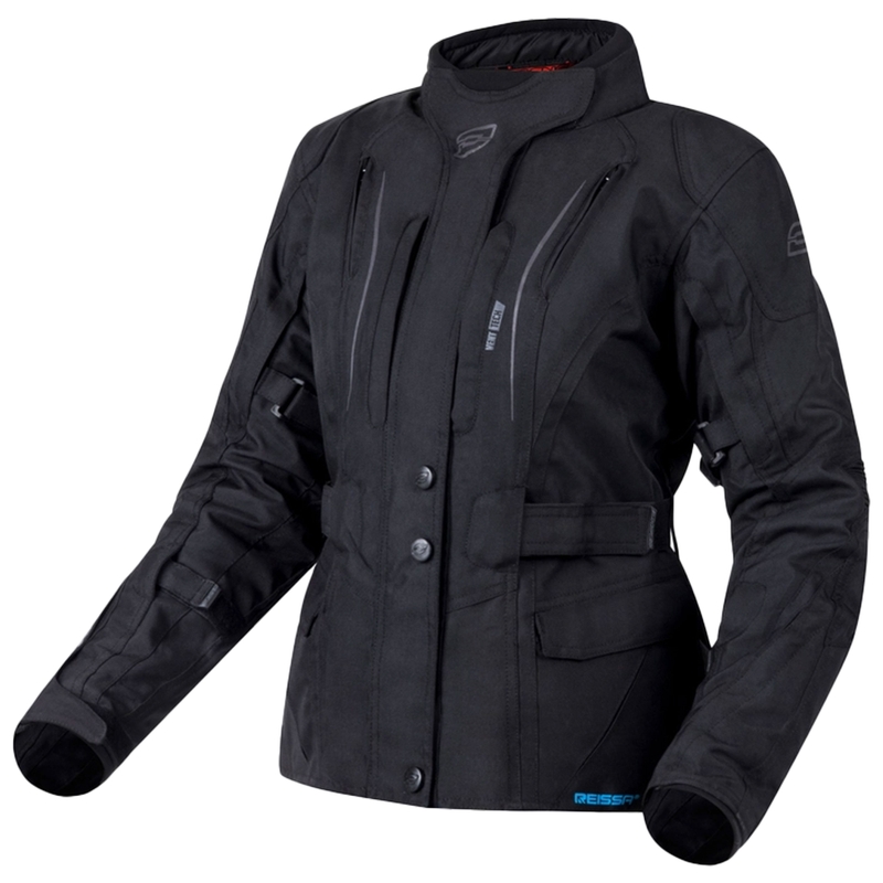 Veste moto Ozone Sahara pour femme Noir