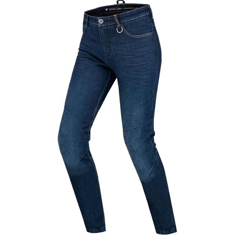 Jeans moto Shima Devon bleu foncé pour femmes