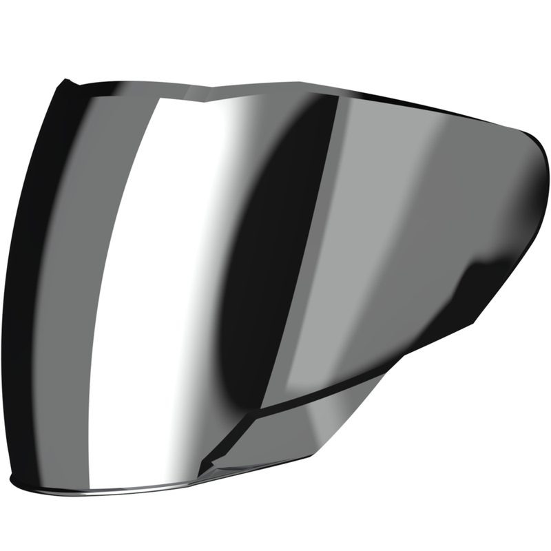 Visière pour casque moto LS2 OF618 iridium argent