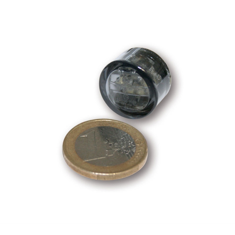 Feu de stationnement LED Highsider Smart Micro Pin, gris fumé