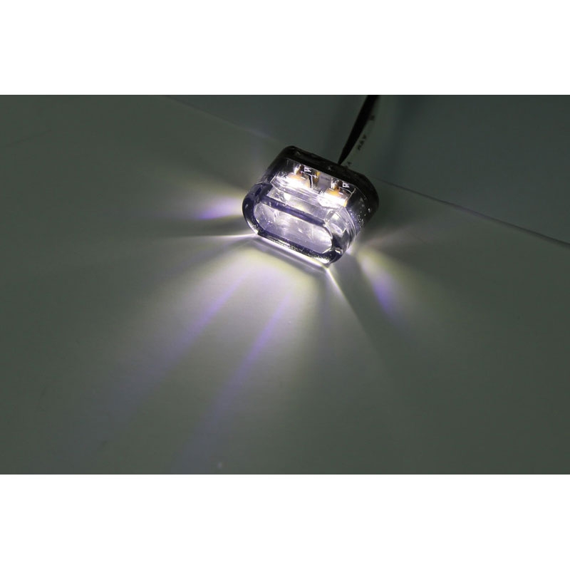 Feu de gabarit latéral Highsider Smart Module 2 LED, gris fumé